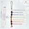 7 Chakra Hanger Car Hanging Ornament Tumbled Gemstones Reiki Healing Crystals Tassel Wall Hanging Meditation Yoga Feng Shui Chakras Spiritual Gift Goodluck Charm - Office Kitchen Home Decor